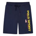 Polo Ralph Lauren Sweatshorts mit Logo-Print in dunkelblau Gr. M