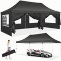 Pavillon Faltpavillon 3x3m 3x6m Partyzelt Pop-Up Pavillion Wasserdicht UV-Schutz