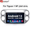 Für VW Tiguan 1 NF 2007-2016 Android 12 Autoradio GPS Sat Navi DAB FM RDS 1+32GB