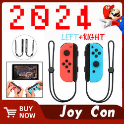 2er Set für Joy-con Wireless Game Controller Paar für Nintendo Switch/Lite/OLED