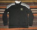 Sweatshirt Jacke Licht adidas Schwarz/Weiß/Gold Größe M Herren Sport Mann Jacke