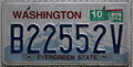 Washington USA Nummernschild US Auto Kennzeichen License Plate Schild [B22552V]