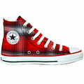 Converse EU 37,5 UK 5 Chucks Rot Kariert Limited Edition Chuck Taylor All Star