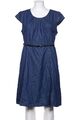 ZERO Kleid Damen Dress Damenkleid Gr. EU 44 Baumwolle Marineblau #xkuhaqy