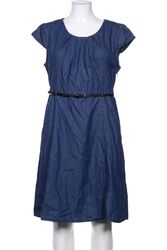 ZERO Kleid Damen Dress Damenkleid Gr. EU 44 Baumwolle Marineblau #xkuhaqy