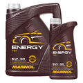 6 (5+1) Liter MANNOL SAE 5W-30 ENERGY Motoröl VW 502.00 / 505.00 / MB229.3