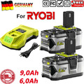 2x Für  Ryobi Akku 18V 7Ah HP Lithium  Plus RB18L60 P108 / Ladegerät