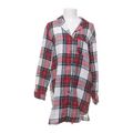 H&M, Pyjamahemd, Größe: S, Rot/Mehrfarbig, Baumwolle, Karo, Flanell, Damen #kyR