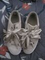 Turnschuhe Damen Damenschnuhe Sneaker Puma Suede Heart Safari / beige Gr. 40