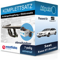 WESTFALIA Anhängekupplung abnehmbar und E-Satz 7polig für Seat Exeo ST 09- neu