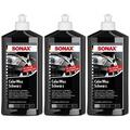 3 x SONAX ColorWax schwarz 500ml Autowachs Farbpolitur Lackpolitur Lackpflege