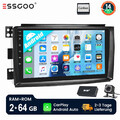 9" Carplay 2+64G DAB+ KAM Für Smart Fortwo 451 2005-2010 Autoradio Android 14 EQ