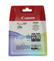 Original Canon 510, 511, Multipack-Tintenpatronen, Canon PG-510, CL-511, 2970B010