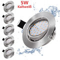 6er 5W LED Einbau Strahler Einbauleuchten Decken Leuchte Set Einbau Spot 230V DE