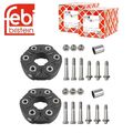 2x Hardyscheibe Hinten für BMW 6er F06/F12/F13 X5 E70/F15/F85 7er F01/F02 171174