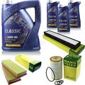 MANN-FILTER Inspektionspaket 8L MANNOL Classic 10W-40 für Mercedes-Benz SL 320