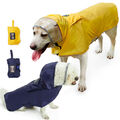 Hunde Regenmantel Wasserdicht Mantel Hoodie Hundejacke Reflektierend Regenjacke