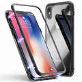 Magnet Hülle für iPhone X XS Max XR 6 7 8 Plus SE Handy Case Cover Schutz Tasche