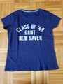 GANT T-Shirt blau Print Logo Gr. M 38 neuw!