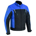 Motorradjacke mit Protektoren Herren Textil Biker Motorrad Jacke Roller Quad