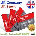 SanDisk Ultra microSD Karte 32GB 64GB 128GB 256GB Class10 SDHC SDXC TF Speicher C10