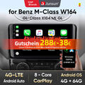 DAB+ 64GB Autoradio Android 13 Für Mercedes Benz W164 GL320 ML350 X164 GPS Navi