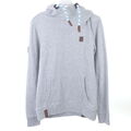 NAKETANO Hoodie Sweatshirt Kapuze Grau Gr. M