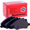 ZIMMERMANN BREMSBELÄGE HINTERACHSE passend für CITROËN C4 MAZDA 6 MITSUBISHI ASX