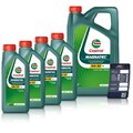 4x 1 L + 5 L LITER CASTROL MAGNATEC STOP-START 5W-30 A5 MOTOR-ÖL MOTOREN-ÖL 740