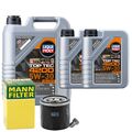 Motoröl 5W30 LIQUI MOLY Top Tec 4200 7L+MANN Ölfilter+Ölablassschraube