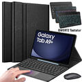 Hülle Für Samsung Galaxy Tab S9 FE S8 S7 S6 Lite A9 Plus A8 QWERTZ Tastatur Maus