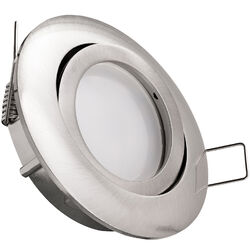 LED 230V Einbaustrahler ultra flach 30mm 5W Einbau Spots Leuchte ECO