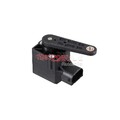 Sensor, Leuchtweitenregulierung METZGER 0901509 für BMW, Hinterachse rechts