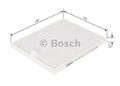 BOSCH 1 987 432 066 Innenraumfilter Filter Pollenfilter für SUZUKI OPEL SUBARU