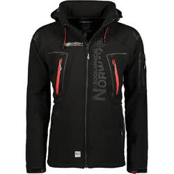 Geographical Norway Techno Herren Softshell Jacke Regen Outdoor SQ183H-GN-BLACK