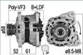 ERA Lichtmaschine Generator 90A 14V für Renault Captur 0.9 TCe 90 1.6 16V