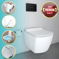 Spülrandloses Hänge WC, Dusch-WC, Wand-WC Taharet Mit Bidet + Softclose Deckel