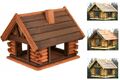 Vogelfutterhaus aus Holz,Vogelstation, Futtertrog,Holz Villa,super Vogelhäuschen