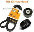 Keilrippenriemen-Satz+Spannrolle VW BORA CADDY II GOLF IV 1.9 SDI TDI NEU