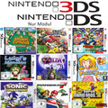 Nintendo DS & 3DS Spiele Module Mario, Donkey Kong, Zelda, Sonic, Luigi, Sonic🎮