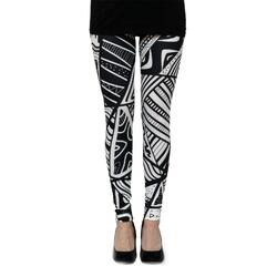 cosey - bedruckte bunte Leggins Leggings (Größe 34 - 44) - Design Zentangle