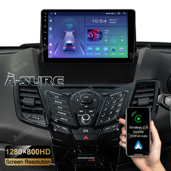 Für Ford Fiesta bj. 2008-2016 2+32GB Autoradio Carplay Android 13 Navi Radio BT