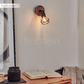 Retro Wand Lampen Flur Strahler Lichteffekt Wohn Schlaf Zimmer Leuchten Holz 