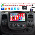 Android 13 CarPlay DAB+ Autoradio GPS Navi RDS Für Opel Vivaro B Renault Trafic