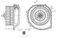 NRF Innenraumgebläse Vorne für MERCEDES-BENZ