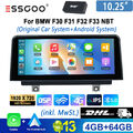 DAB+ Android13 8Core 4+64G CarPlay Autoradio GPS Für BMW F30 F31 F32 F34 F36 NBT