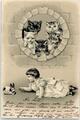 51892899 - Kind Spielzeug Katze 1901