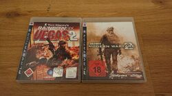 Call Of Duty Modern Warfare 2 Und Tom Clancy's Rainbow Six Vegas 2 PS3 Gut