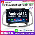 6+128GB Für Chevrolet Captiva 2011-2016 Autoradio GPS Navi 10"Android 12 CarPlay