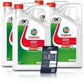 4x 5 L = 20 LITER CASTROL GTX 15W-40 A3/B3 MOTOR-ÖL MOTOREN-ÖL 32052555